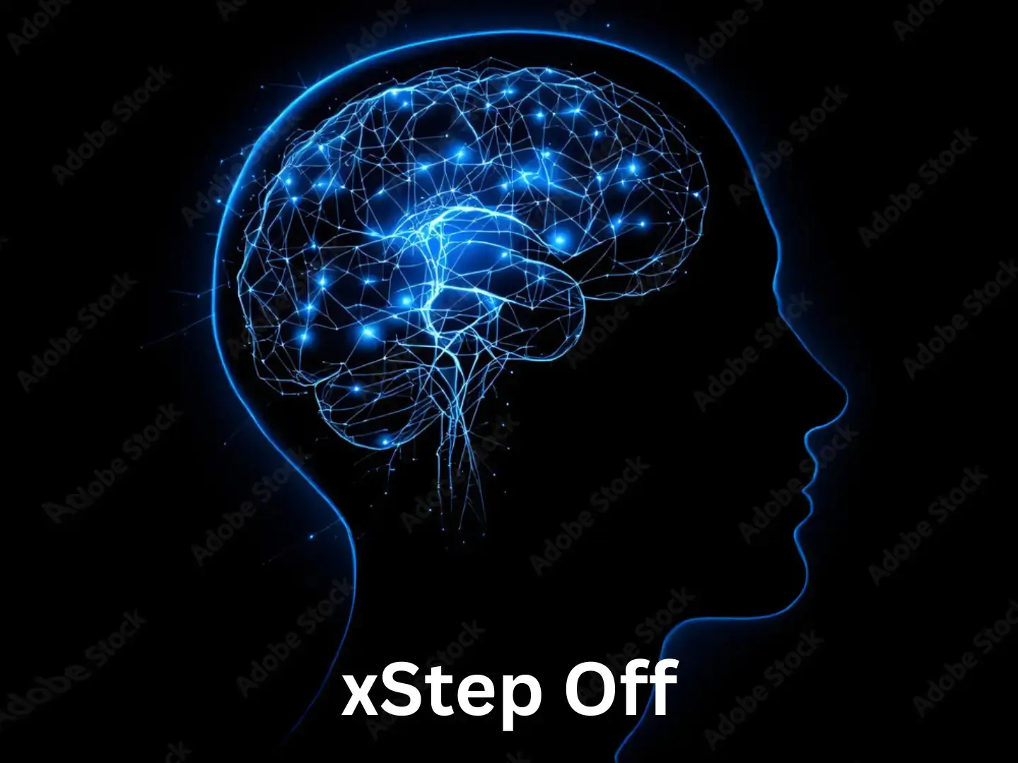 xStep off state showing baseline brain and spinal activity